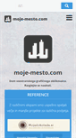 Mobile Screenshot of moje-mesto.com