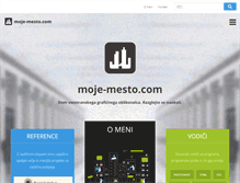 Tablet Screenshot of moje-mesto.com